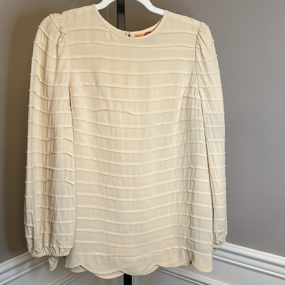 Tory Burch silk Liwette Top size 8 - Picture 2 of 7